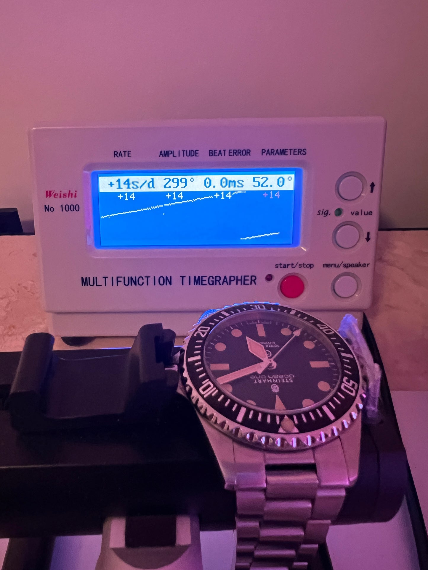 Steinhart OVM Gnomon Ocean Vintage Military 39 Automatic Watch