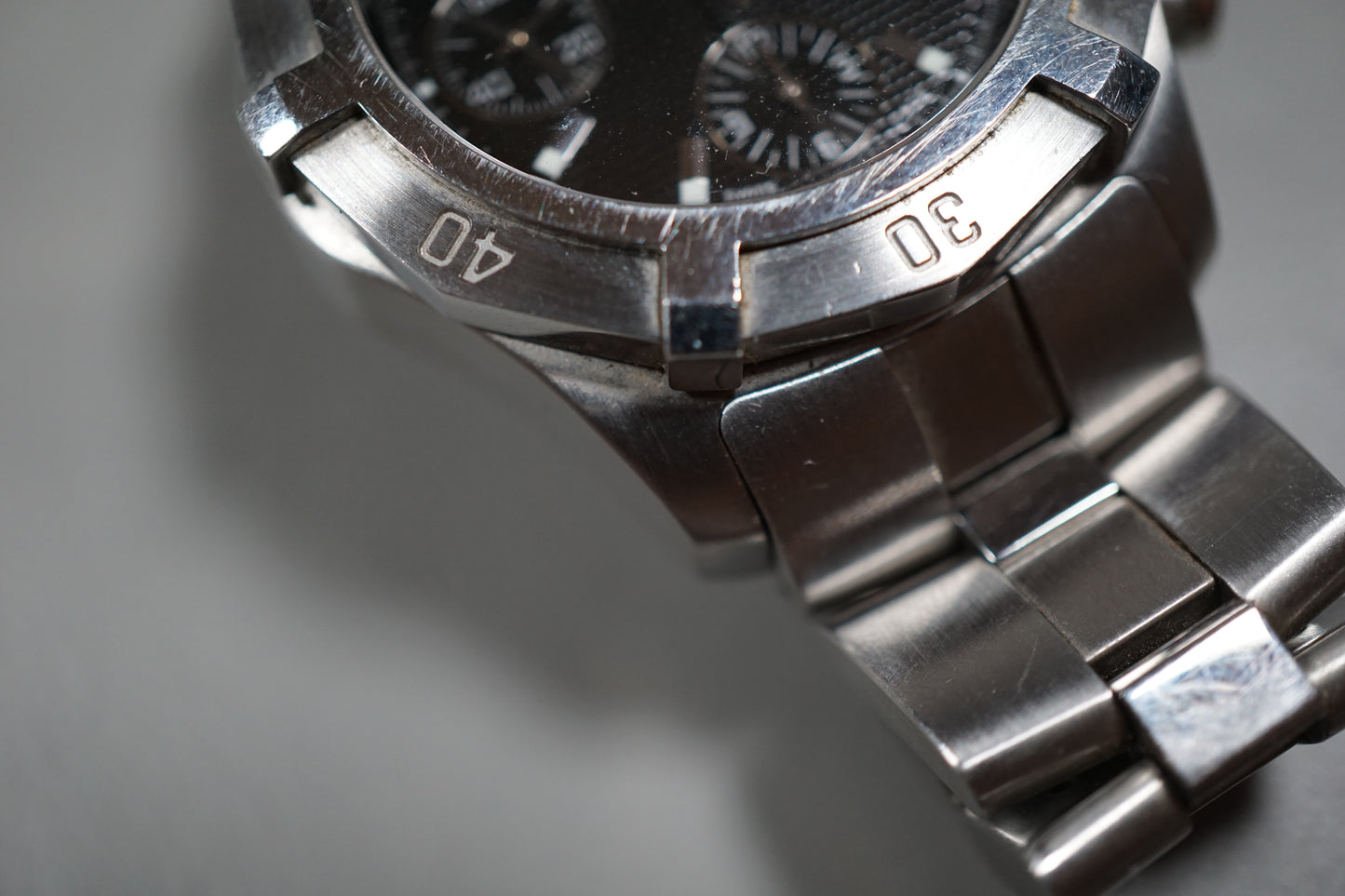 Tag Heuer 2000 CN2111 Black Dial Automatic Chronograph