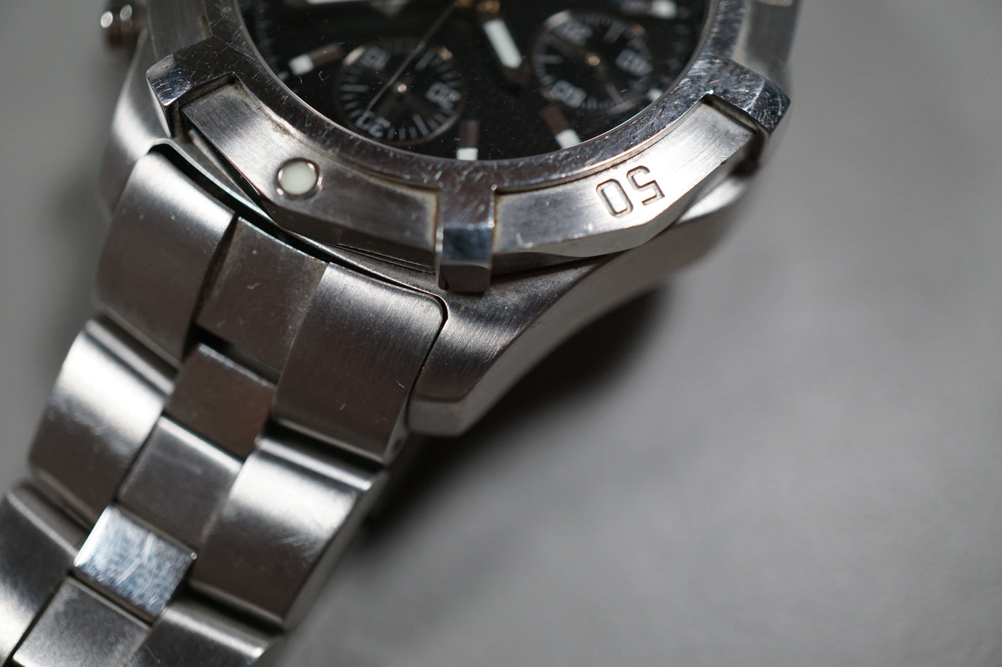 Tag Heuer 2000 CN2111 Black Dial Automatic Chronograph