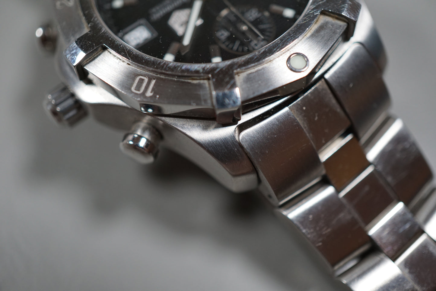 Tag Heuer 2000 CN2111 Black Dial Automatic Chronograph