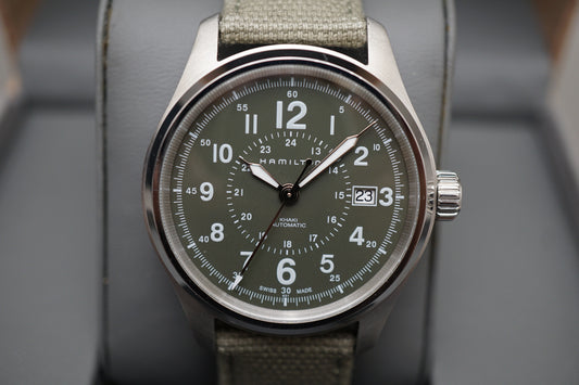 Hamilton Khaki H70605963 Field Green Dial 42mm Automatic Watch