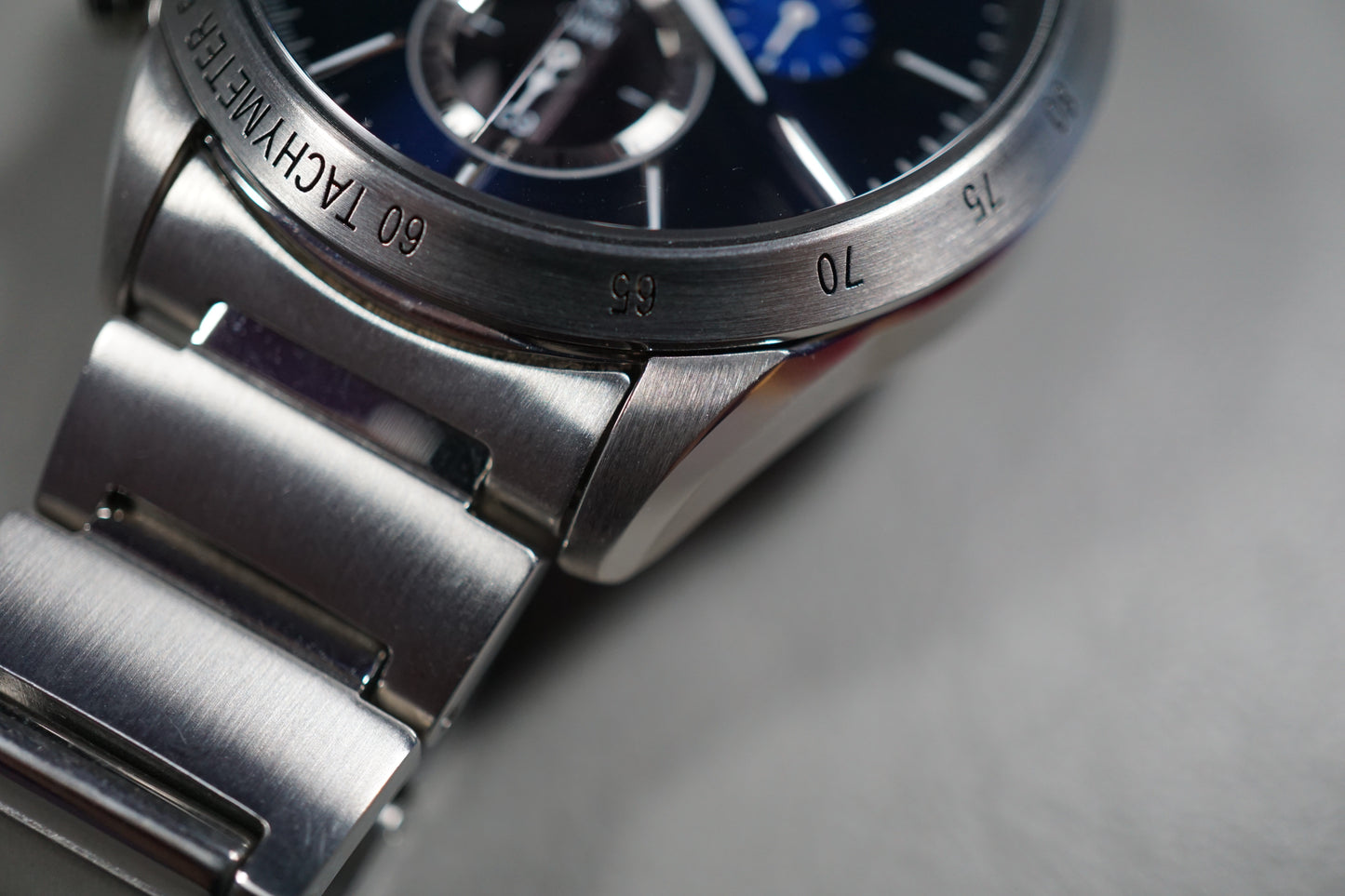 Seiko Spirit SBPY115 V172 Chonograph Blue Solar Quartz