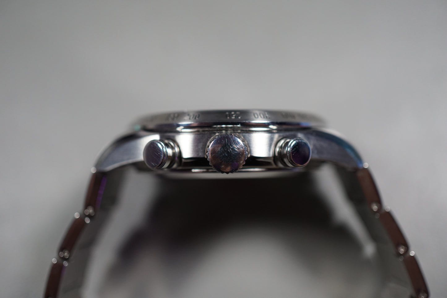 Seiko Spirit SBPY115 V172 Chonograph Blue Solar Quartz
