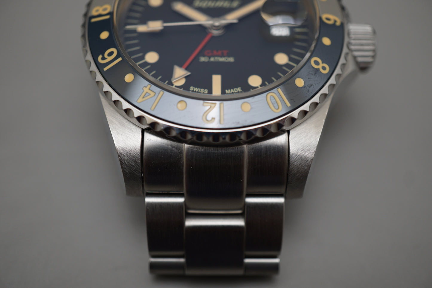 Squale Y1545 GMT Tropic Ceramica 30 Atmos Automatic Watch