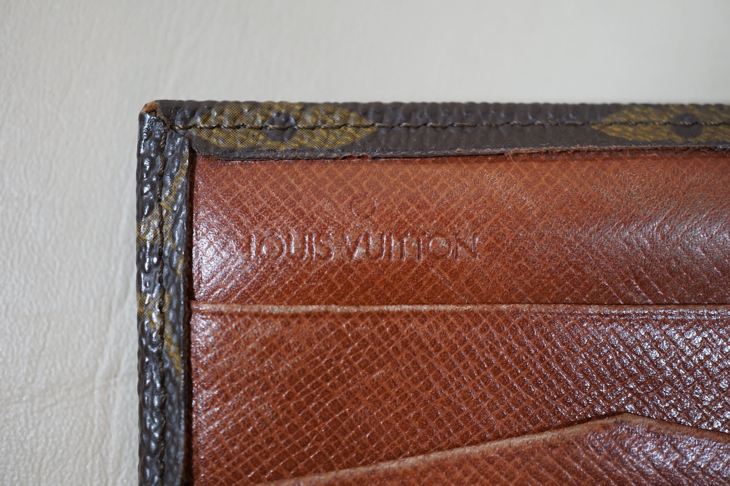 Louis Vuitton Monogram Porte Monnaie Billets M61660 Wallet