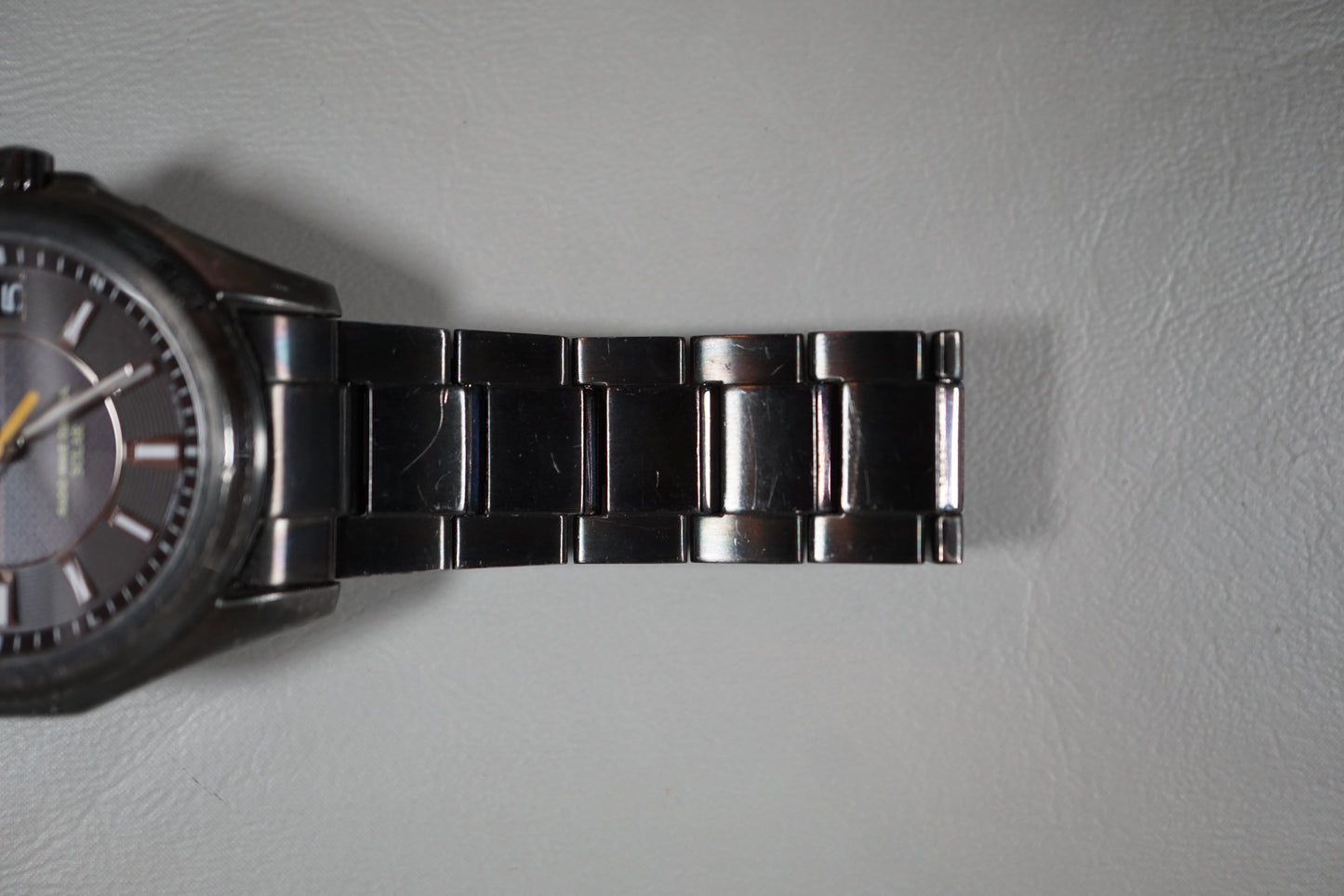 Seiko Spirit 7B24-0AB0 Black JDM Radio Solar Quartz