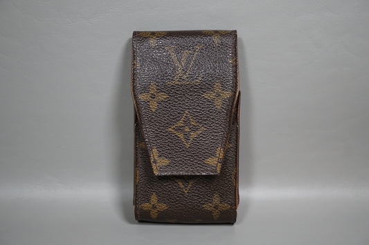 Louis Vuitton Monogram Brown Tobacco M63024 Cigarette Case