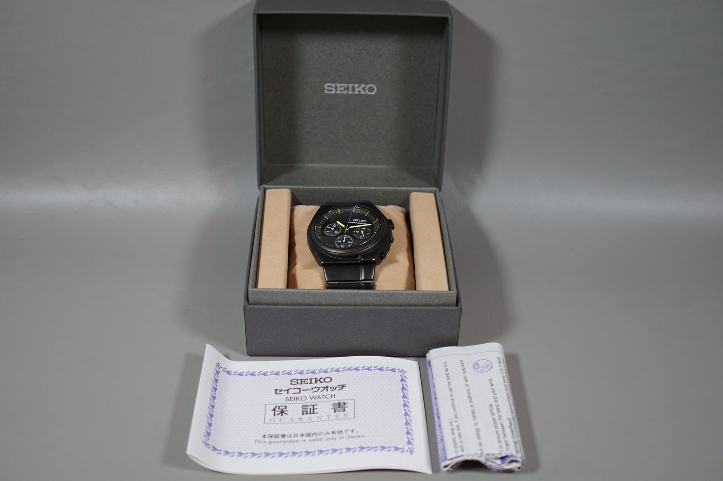 Seiko Spirit Giugiaro Design SCED059 7T12 Riders Chronograph Quartz