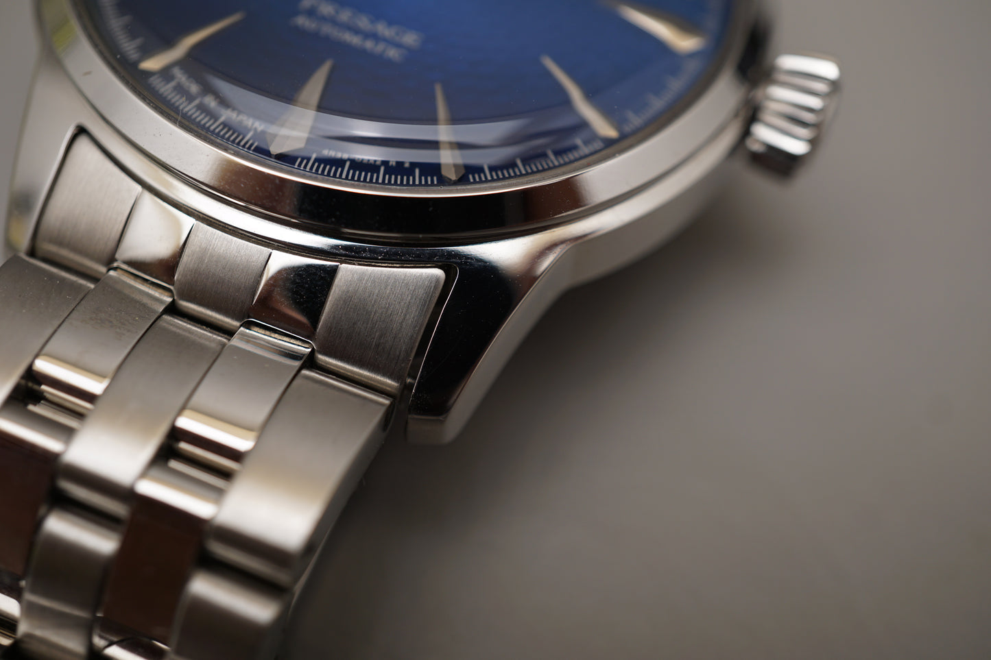 Seiko Presage SARY199 4R38 Cocktail Time Blue Dial Open Heart Automatic Watch