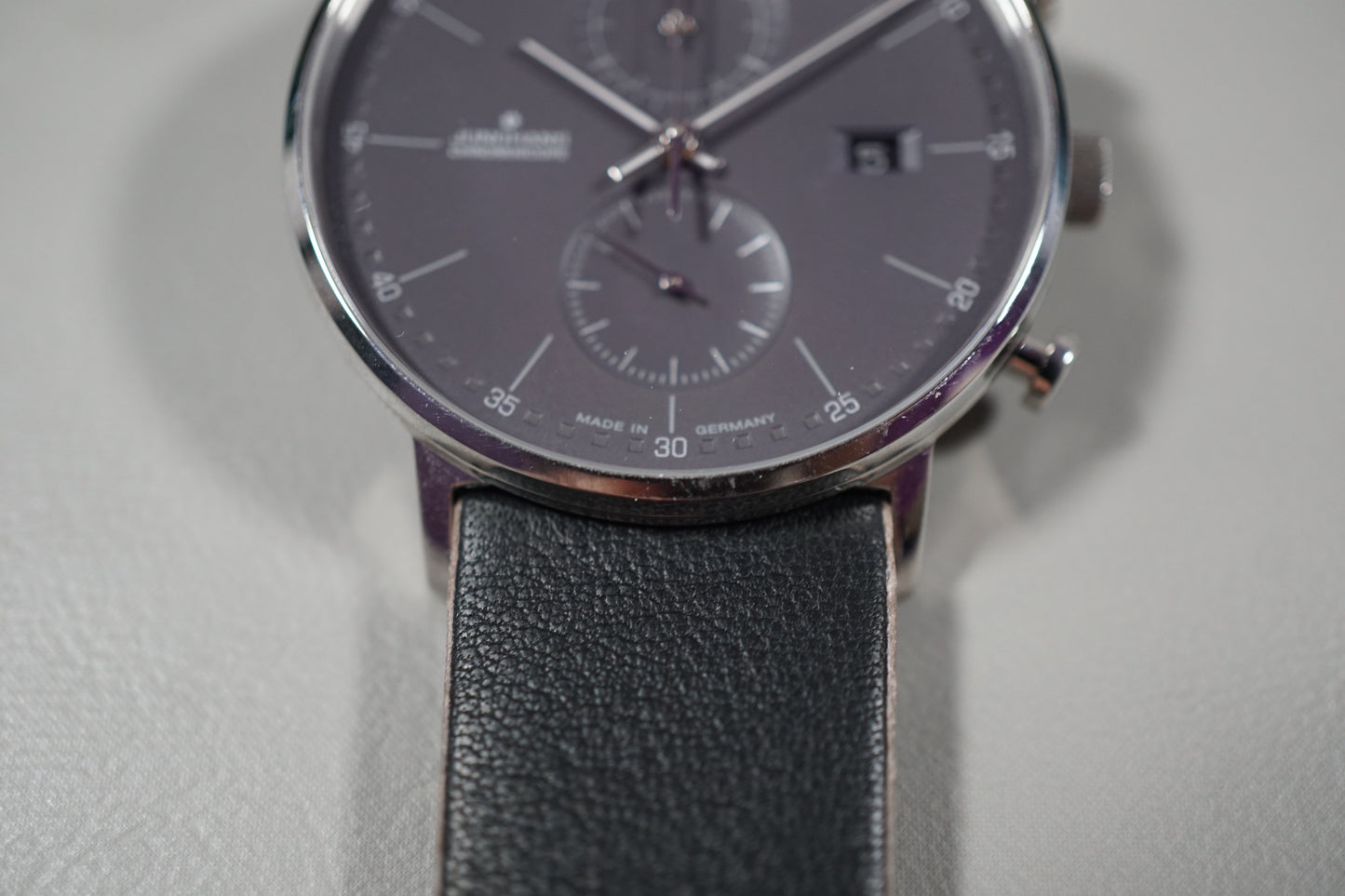 Junghans Form C 4876.00 Grey Dial Chronoscope Quartz