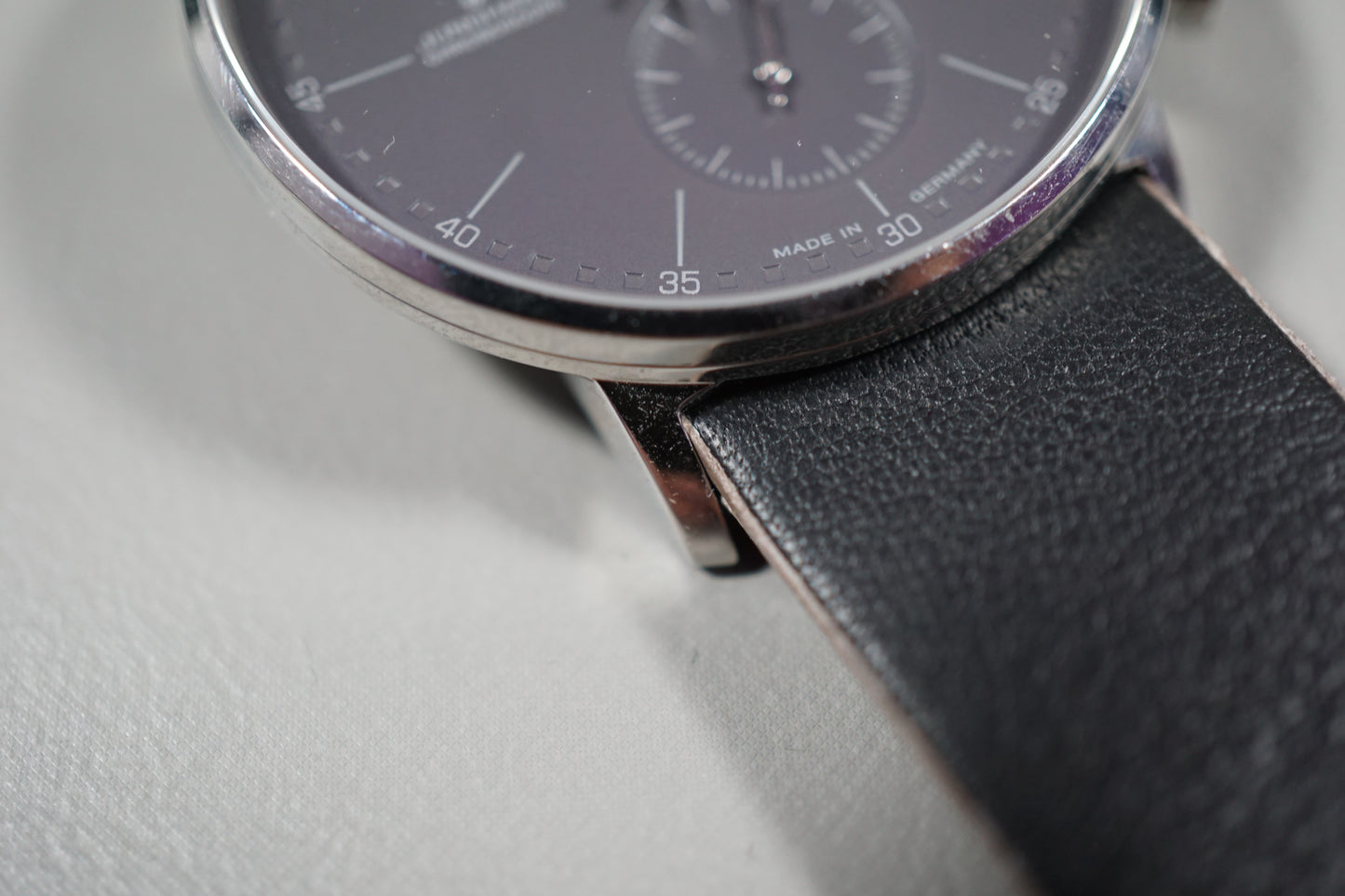 Junghans Form C 4876.00 Grey Dial Chronoscope Quartz