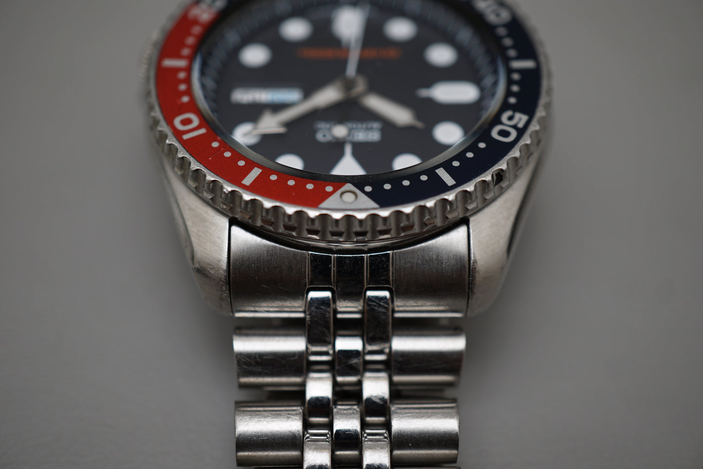 Seiko SKX009 7S26 Pepsi Divers 200M Automatic Watch Original Bracelet