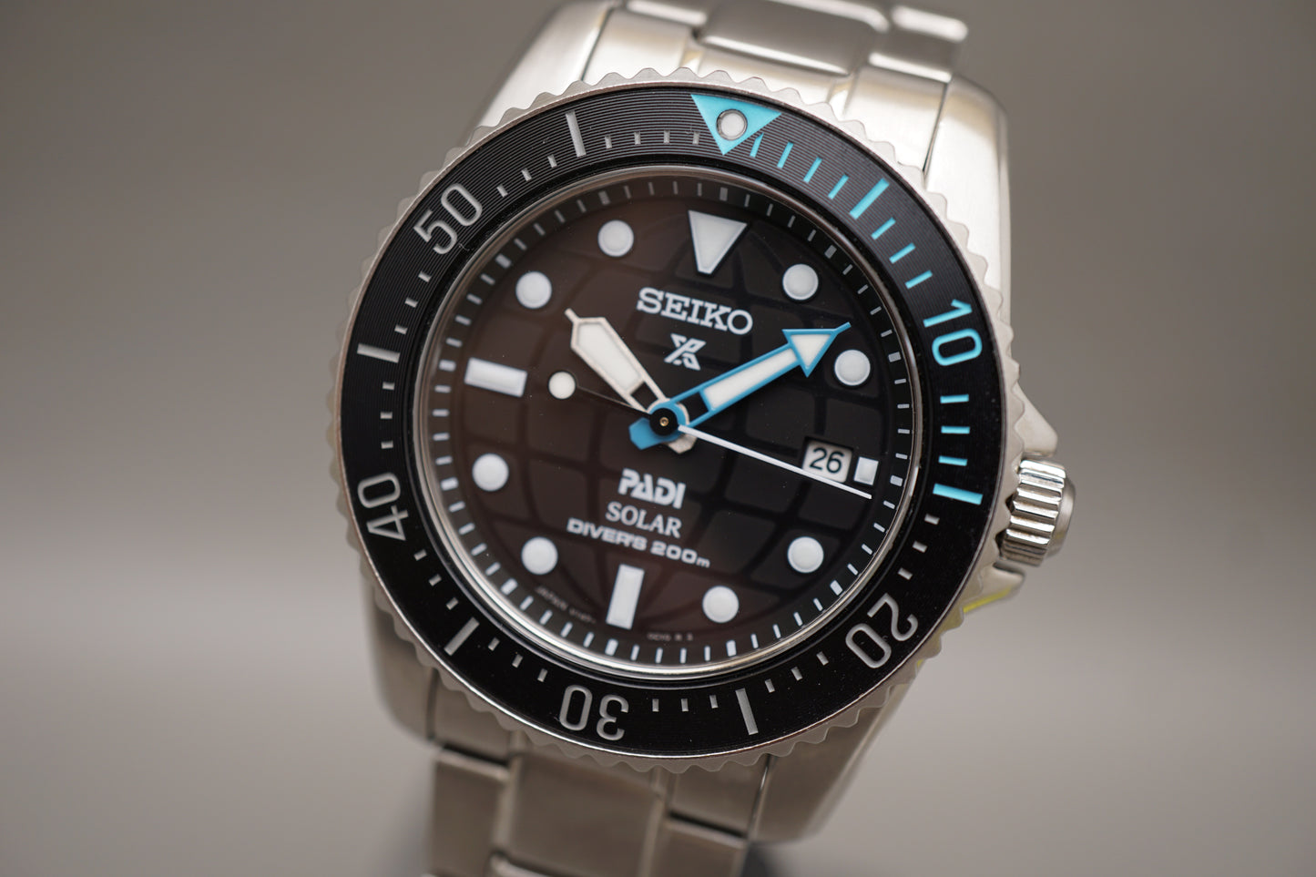 Seiko Prospex SNE575 V147 PADI Edition Solar Divers Quartz Watch