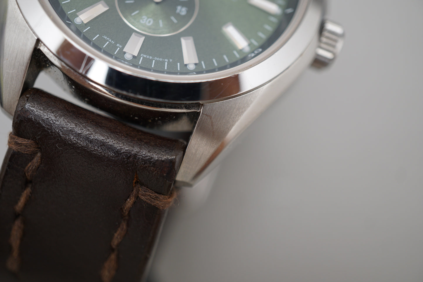 Orient Star WZ0121DK Somes Green Dial Open Heart Power Reserve Automatic Watch