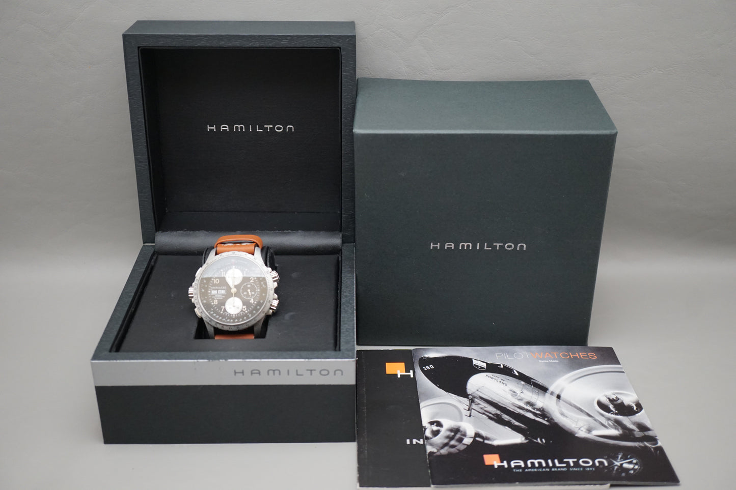 Hamilton Khaki H77616533 Aviation X-Wind Automatic Chronograph Watch
