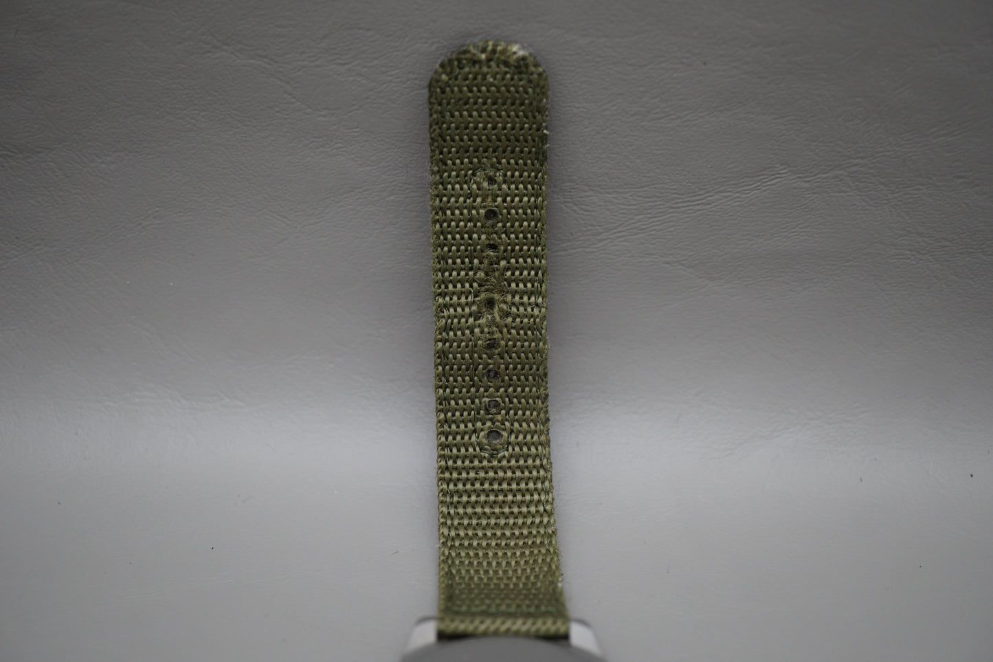 Seiko SND377R 7T92 Nylon Strap Green Dial Field Style Chronograph Quartz Watch