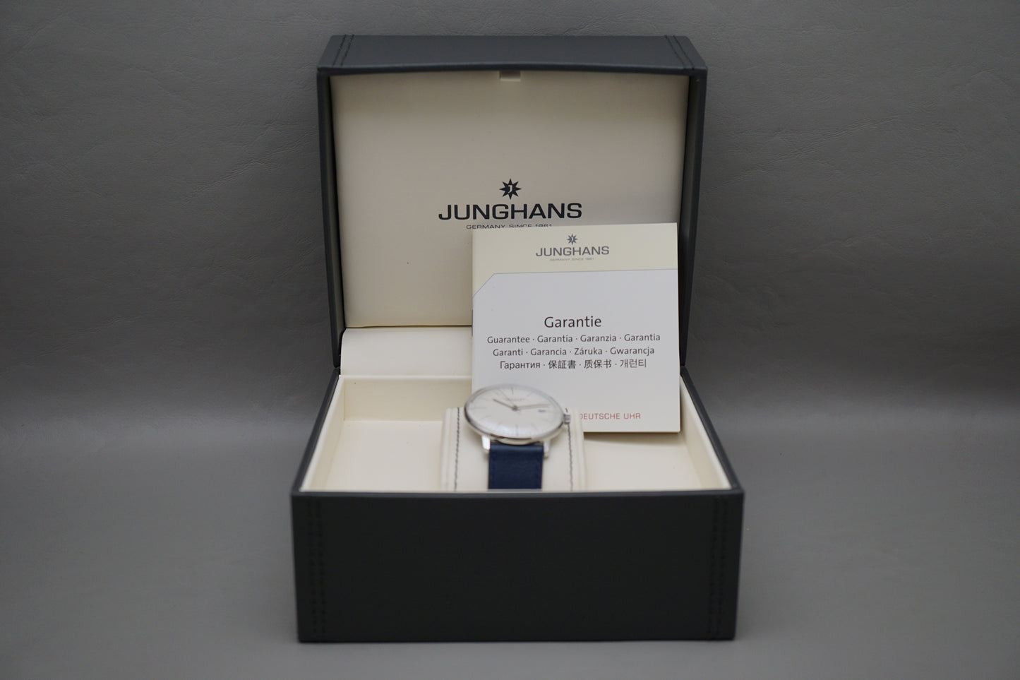 Junghans 027/4807.00 38m Max Bill Edition 2018 Sapphire White Automatic Watch