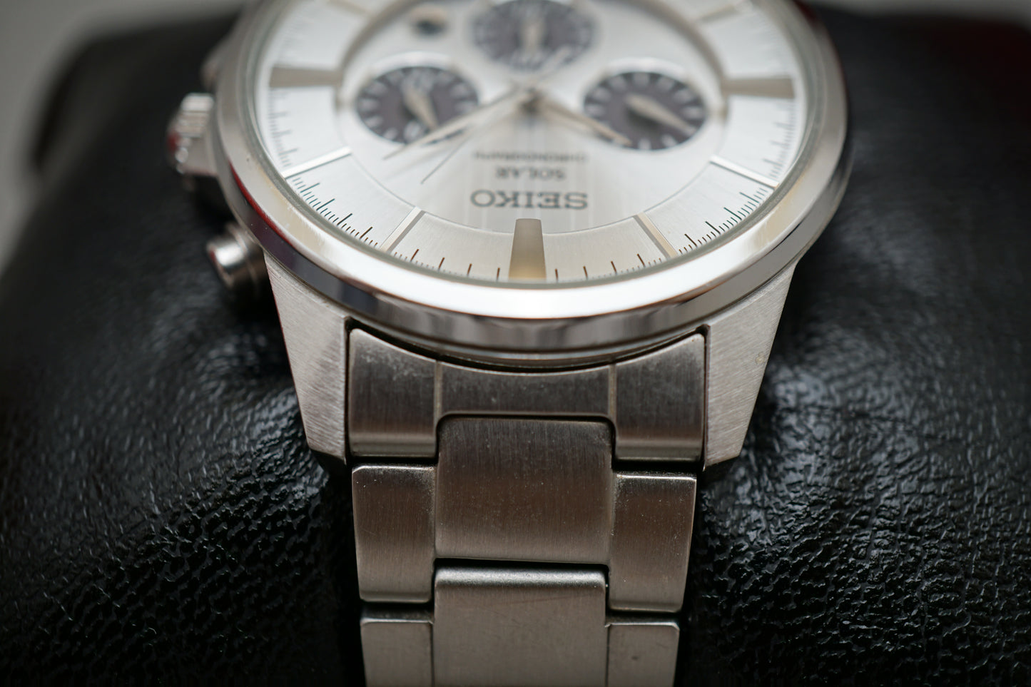 Seiko Spirit SBPY043 V175 Limited Edition Lupin The 3rd Panda Dial Solar Quartz
