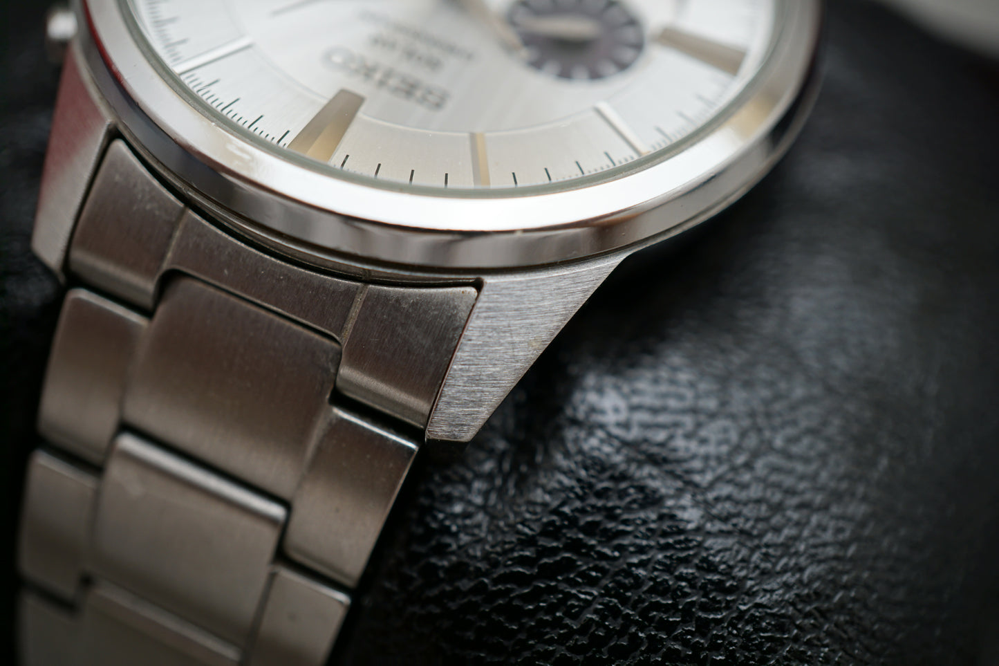 Seiko Spirit SBPY043 V175 Limited Edition Lupin The 3rd Panda Dial Solar Quartz
