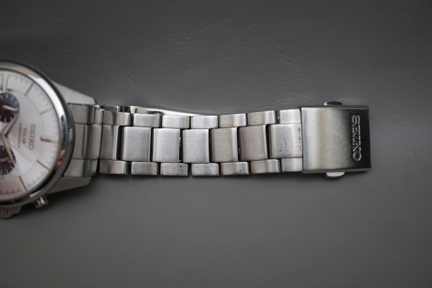 Seiko Spirit SBPY043 V175 Limited Edition Lupin The 3rd Panda Dial Solar Quartz