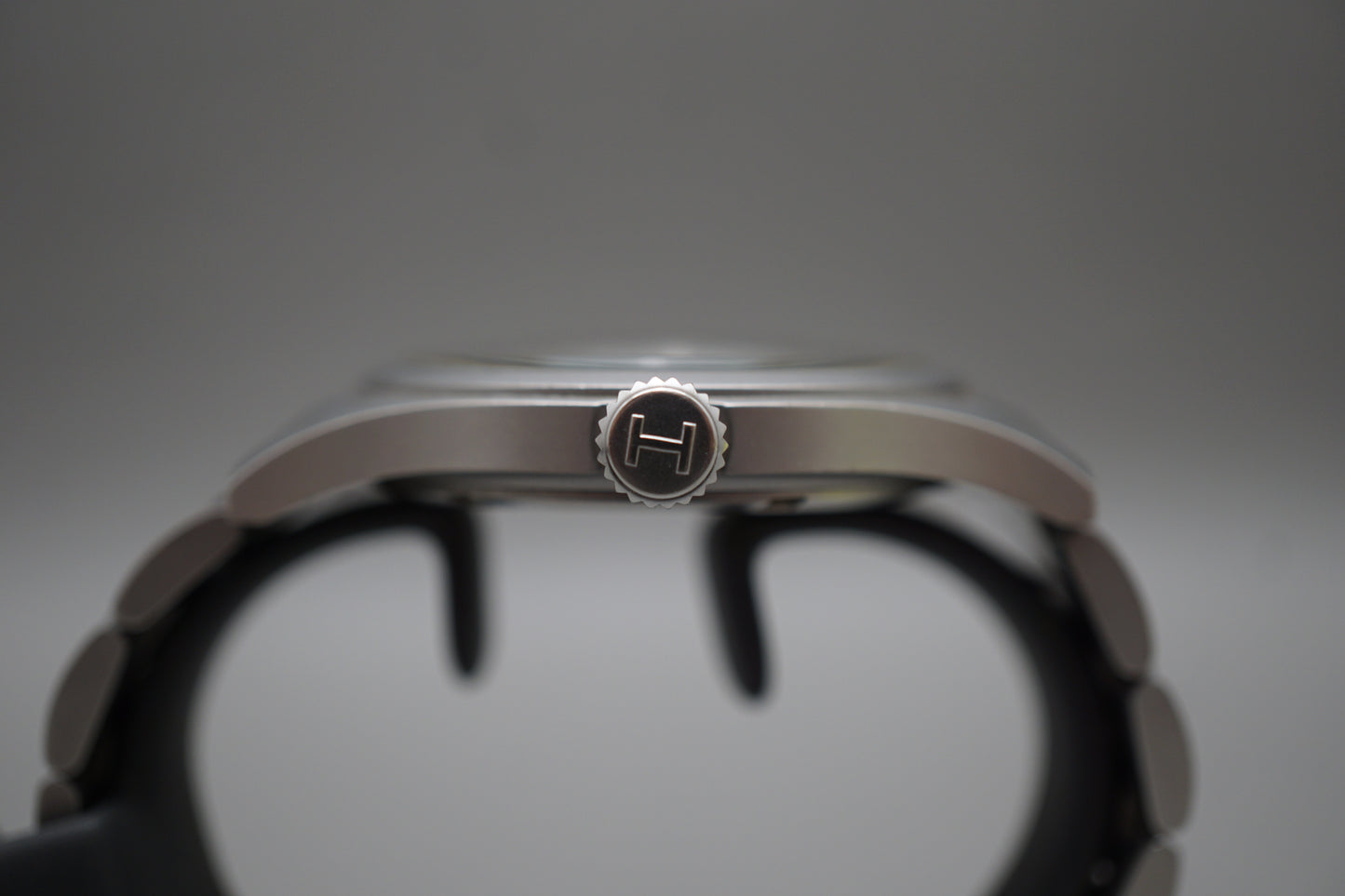Hamilton Khaki 6361 Field Black Dial 38mm Quartz Watch