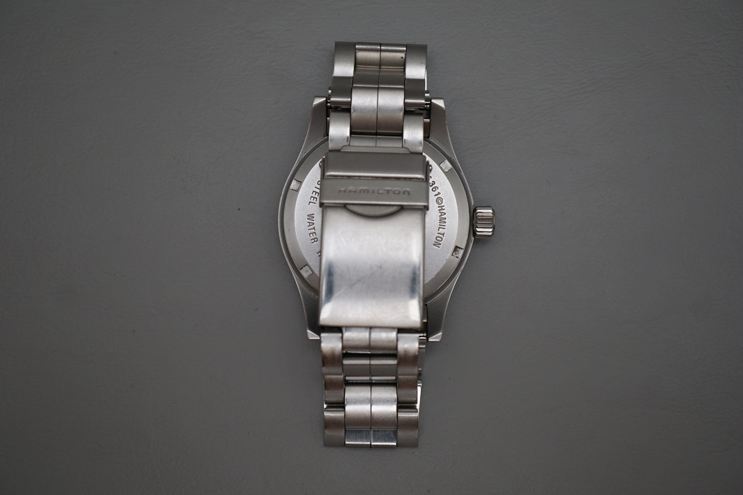 Hamilton Khaki 6361 Field Black Dial 38mm Quartz Watch