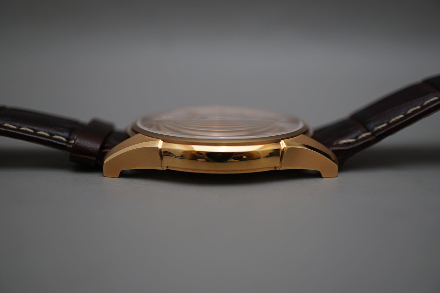 Hamilton Jazzmaster H38441553 Thinline Small Seconds Rose Gold Tone Quartz Watch