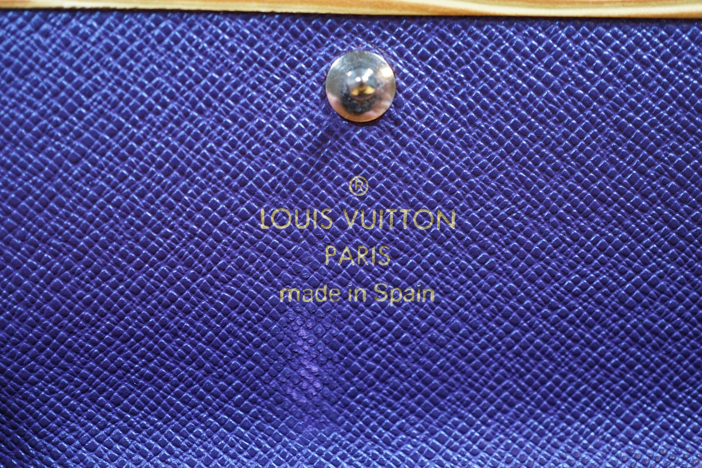 Louis Vuitton Pochette Portomone Credit Epi Yellow M63579 Wallet