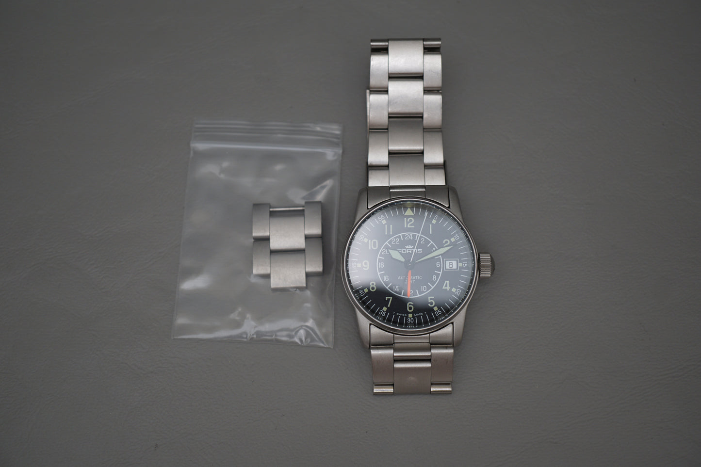 Fortis 621.10.148 Flieger Automatic GMT 621.10.148 34mm Pilots Watch