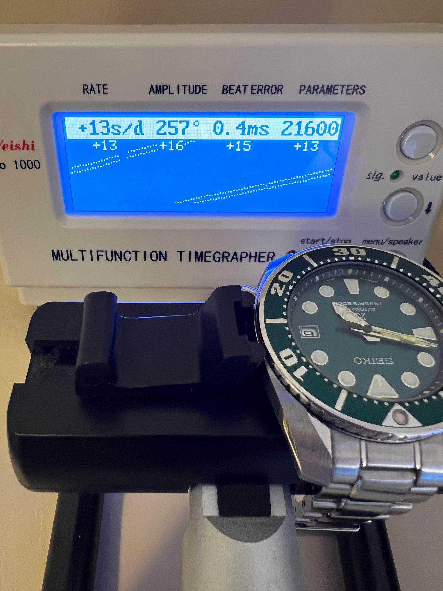 Seiko Prospex SZSC004 6R15 Jade Green Sumo Automatic Divers 200M Watch