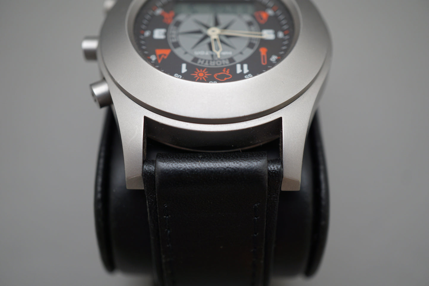 Hamilton Khaki 000091 Field Multi-Touch Compass Themometer Digital Quartz Watch