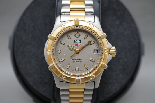 Tag Heuer 665.013F Two Tone Professional Automatic Watch READ