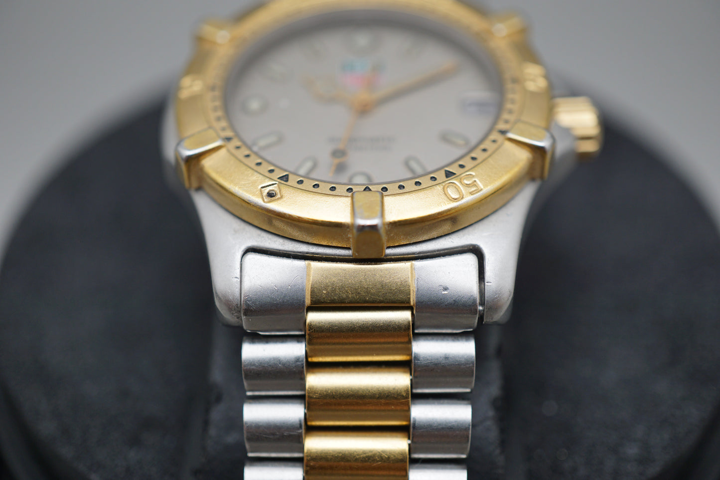 Tag Heuer 665.013F Two Tone Professional Automatic Watch READ