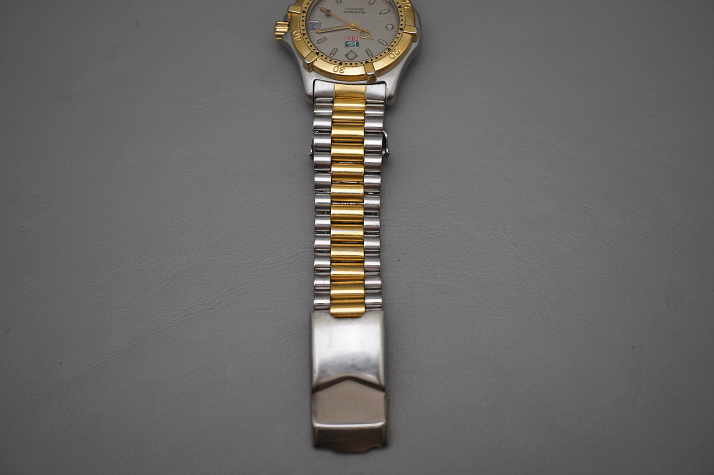 Tag Heuer 665.013F Two Tone Professional Automatic Watch READ