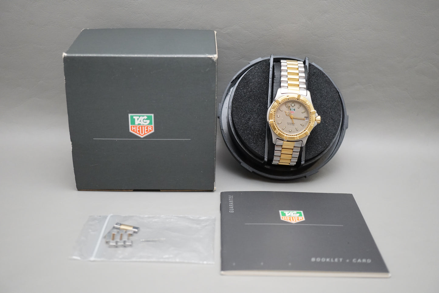 Tag Heuer 665.013F Two Tone Professional Automatic Watch READ