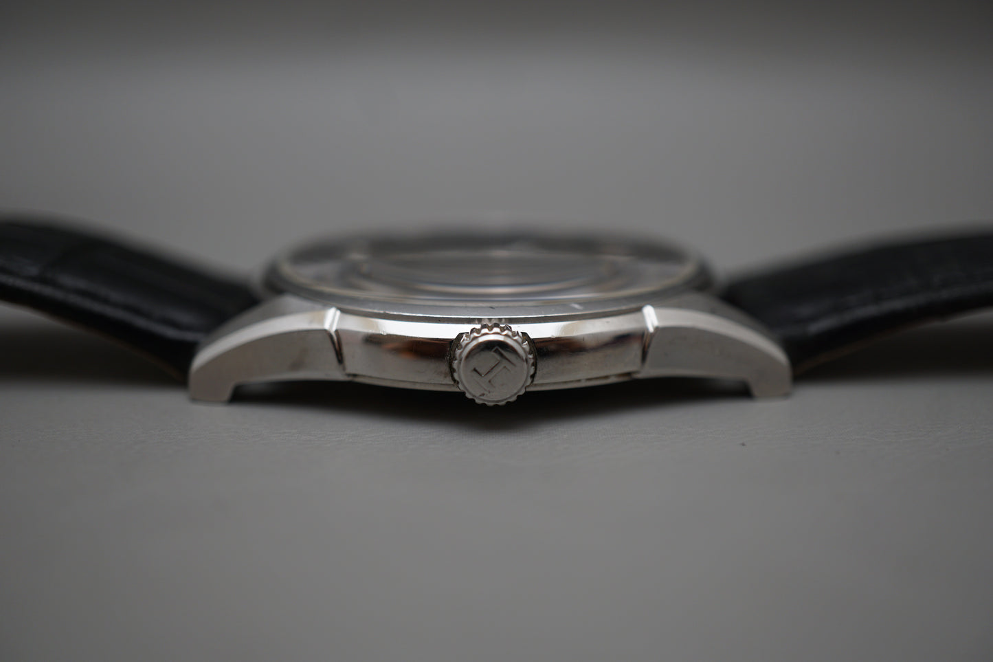 Hamilton Jazzmaster H385110 Black Dial Thinline Quartz Watch