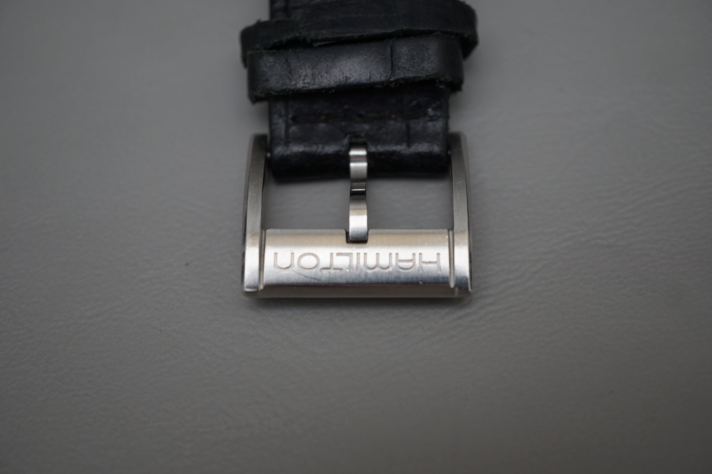 Hamilton Jazzmaster H385110 Black Dial Thinline Quartz Watch