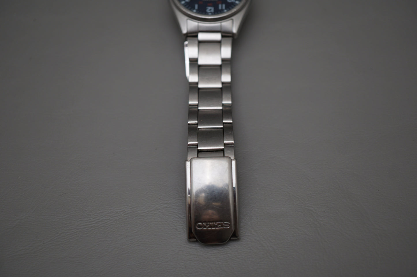 Seiko 7S26-00D0 Black Dial Military Style Field Automatic Watch READ