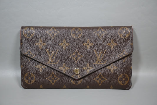 Louis Vuitton Monogram Jeanne Portefeiulle Long M62155 Wallet