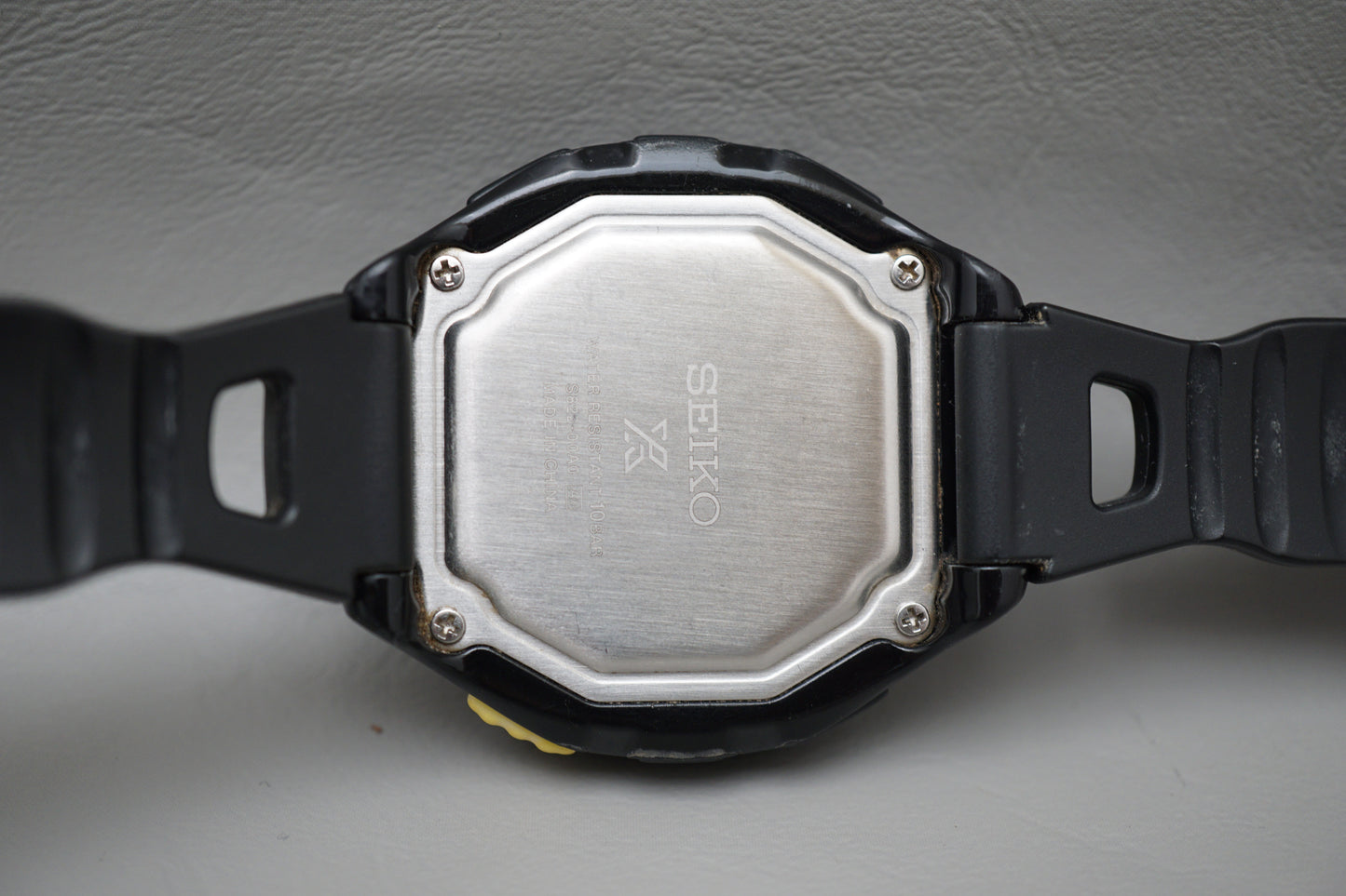 Seiko Prospex SBEB005 S822 Green Digital Alpinist Solar Climbers Watch