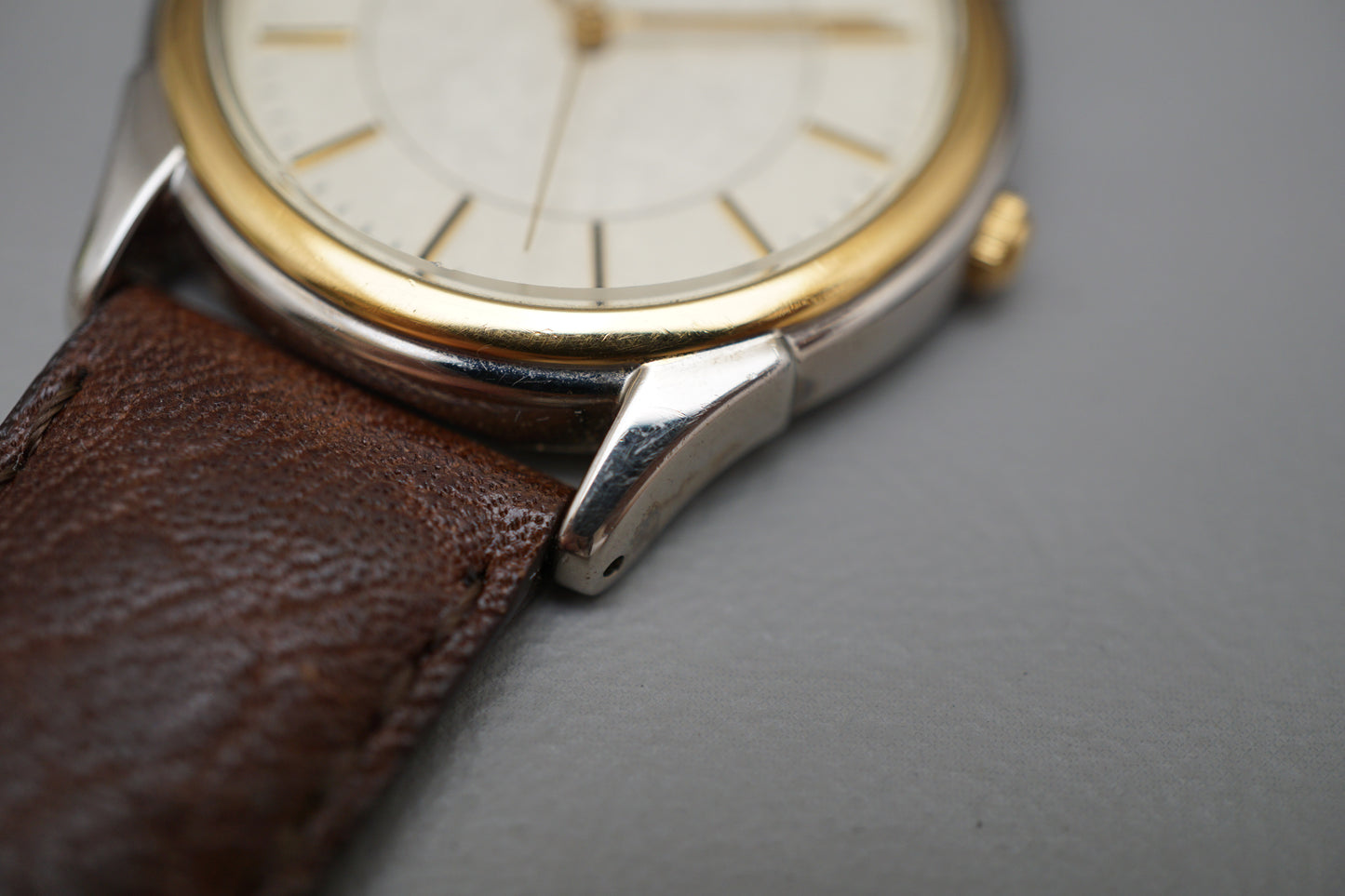 Seiko Spirit SBTB006 7N01 Two Tone Textured Dial JDM Quartz Watch