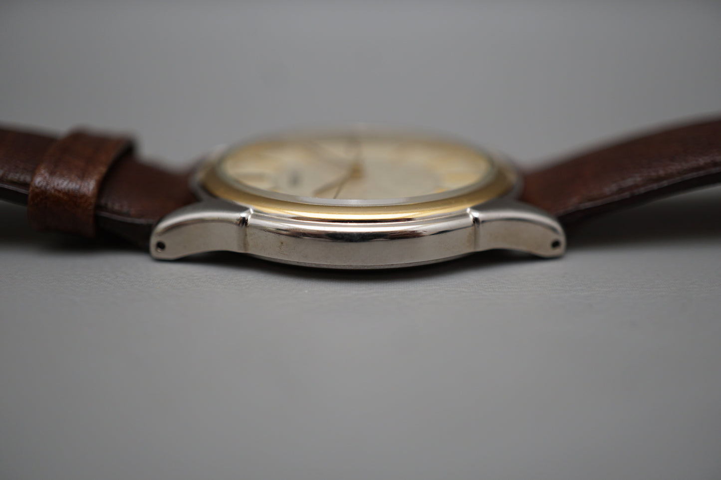 Seiko Spirit SBTB006 7N01 Two Tone Textured Dial JDM Quartz Watch