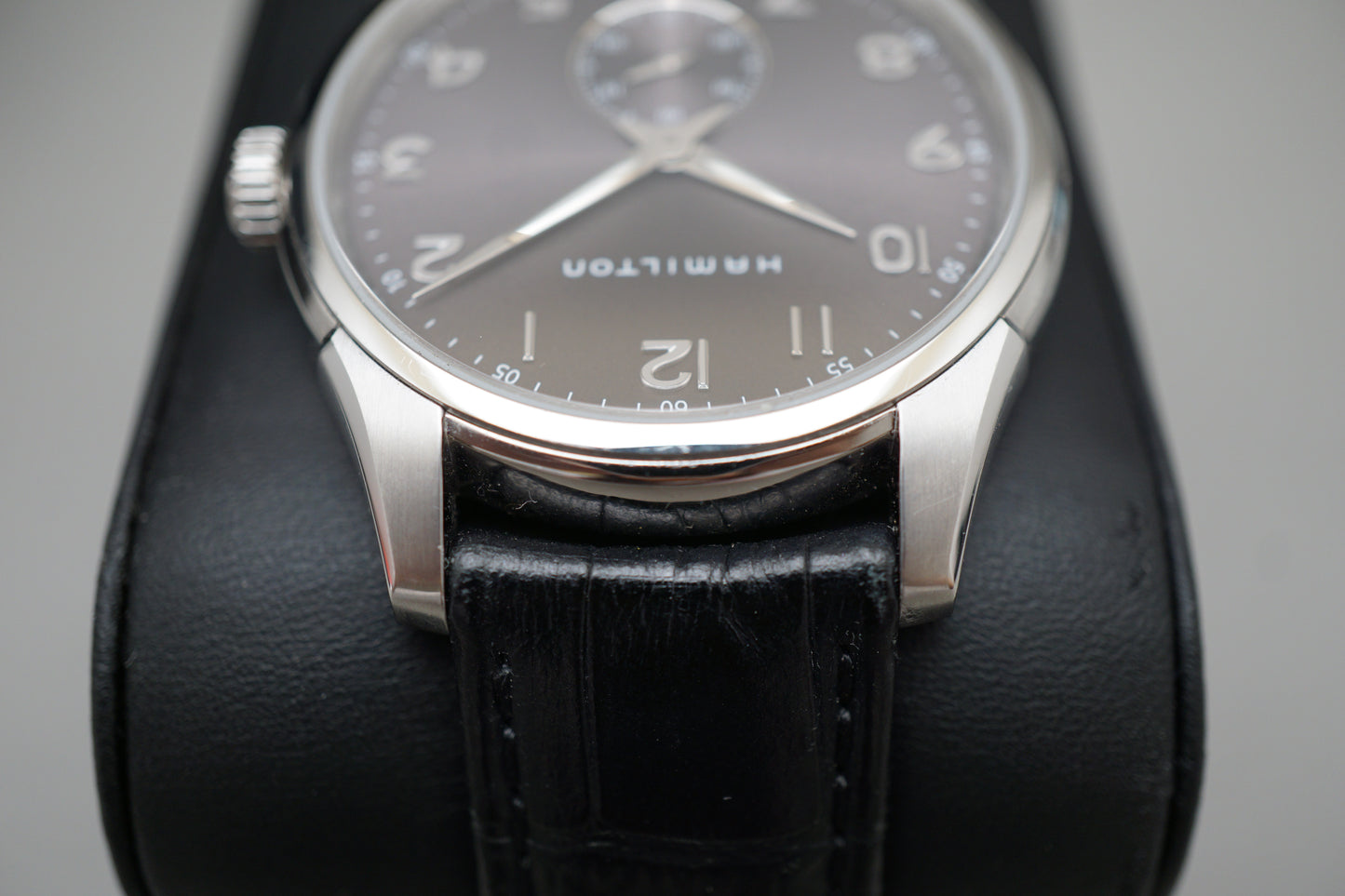 Hamilton Jazzmaster H38411783 Grey Dial Thinline Small Seconds Quartz Watch