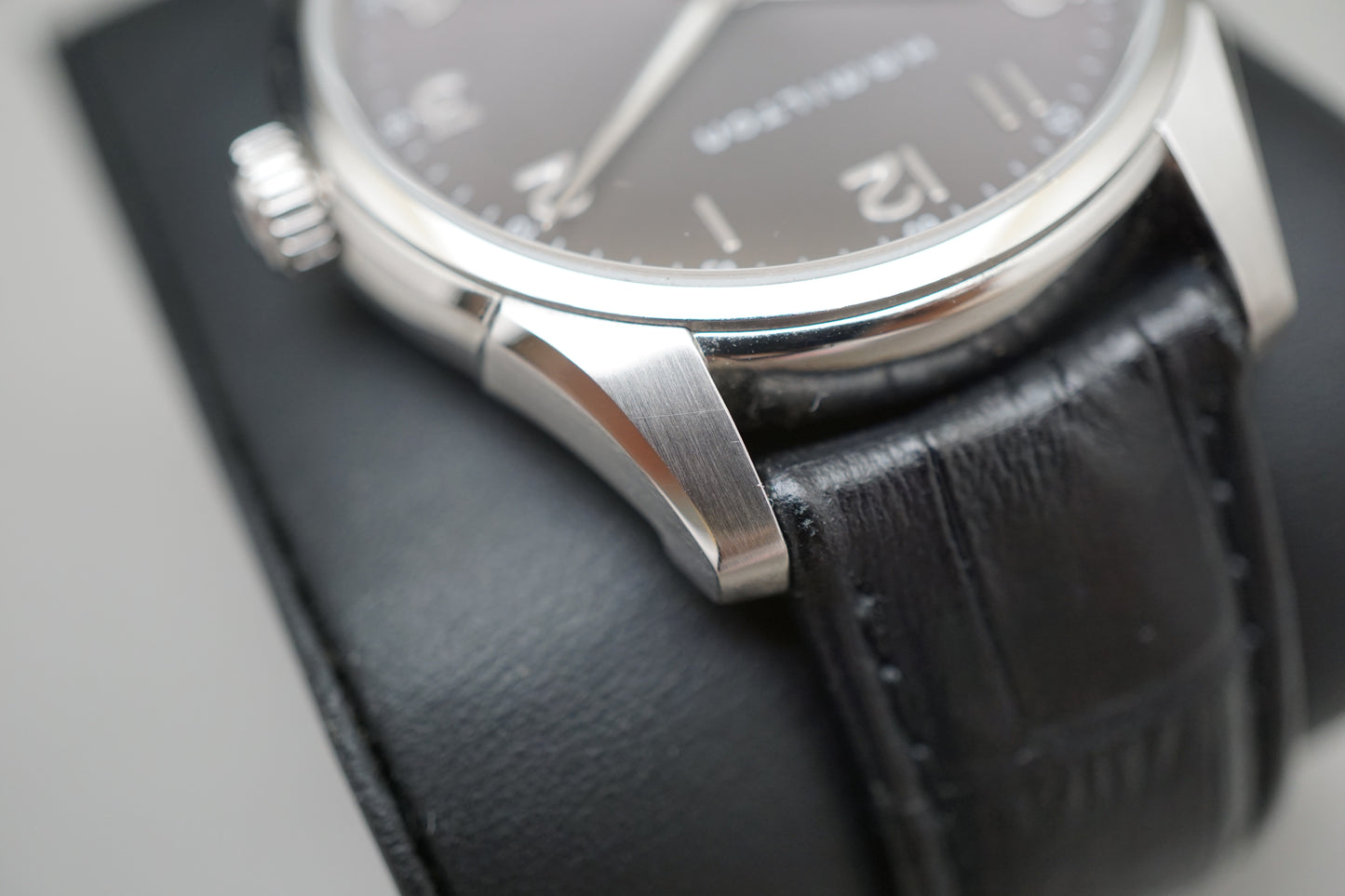 Hamilton Jazzmaster H38411783 Grey Dial Thinline Small Seconds Quartz Watch