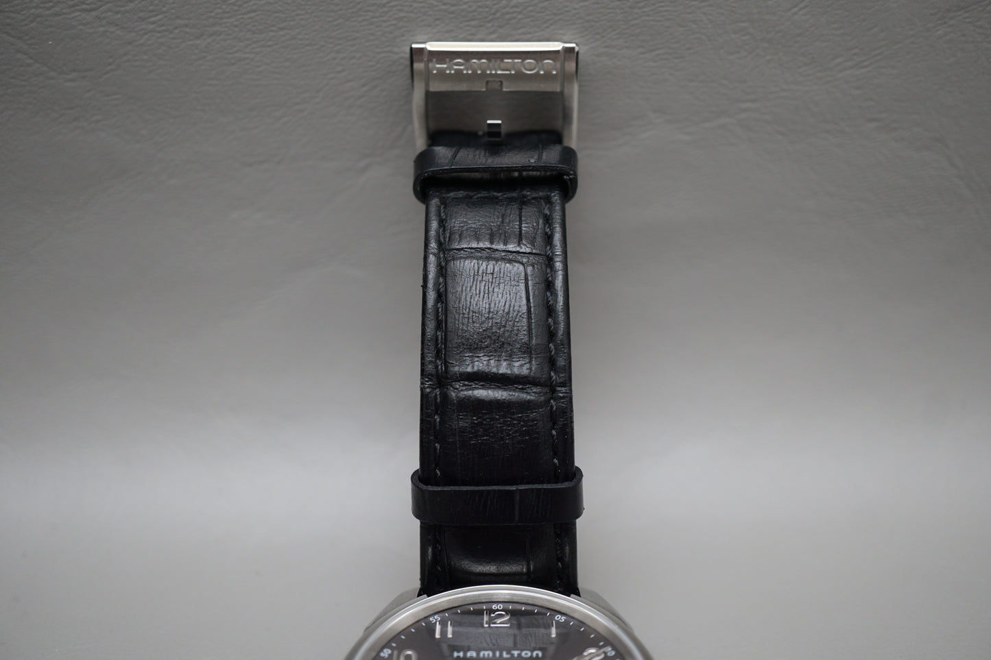 Hamilton Jazzmaster H38411783 Grey Dial Thinline Small Seconds Quartz Watch