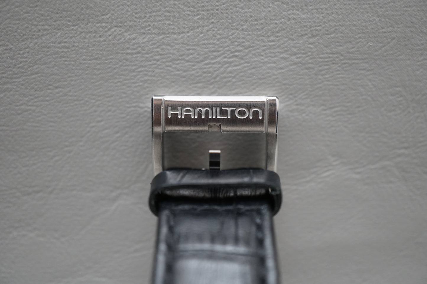 Hamilton Jazzmaster H38411783 Grey Dial Thinline Small Seconds Quartz Watch