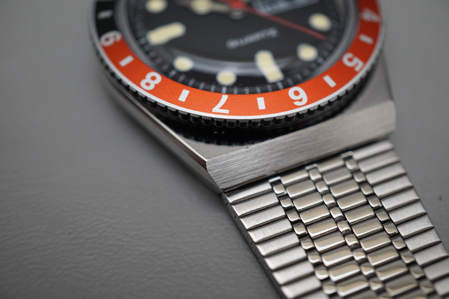 Timex TW2U61300 Q Black Red Coke Reissue Quartz Watch