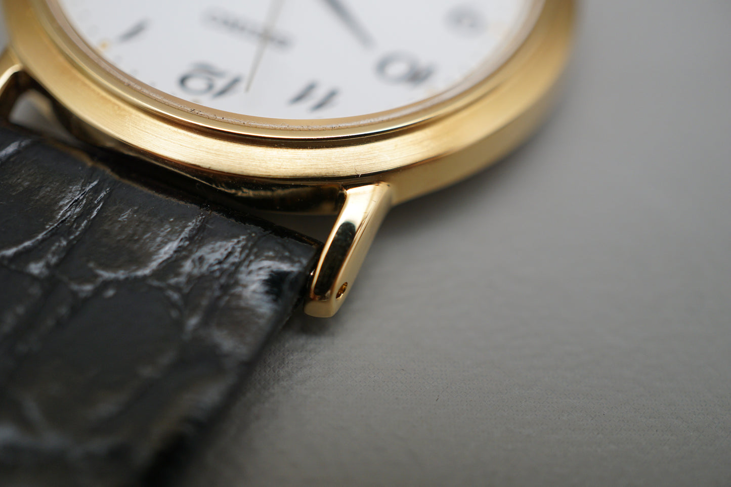 Seiko Spirit SCDP030 7N01 Gold Tone White Dial Quartz Watch