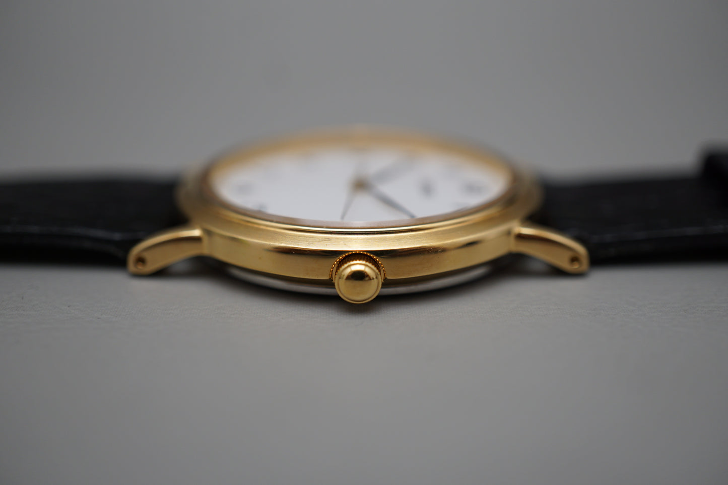 Seiko Spirit SCDP030 7N01 Gold Tone White Dial Quartz Watch