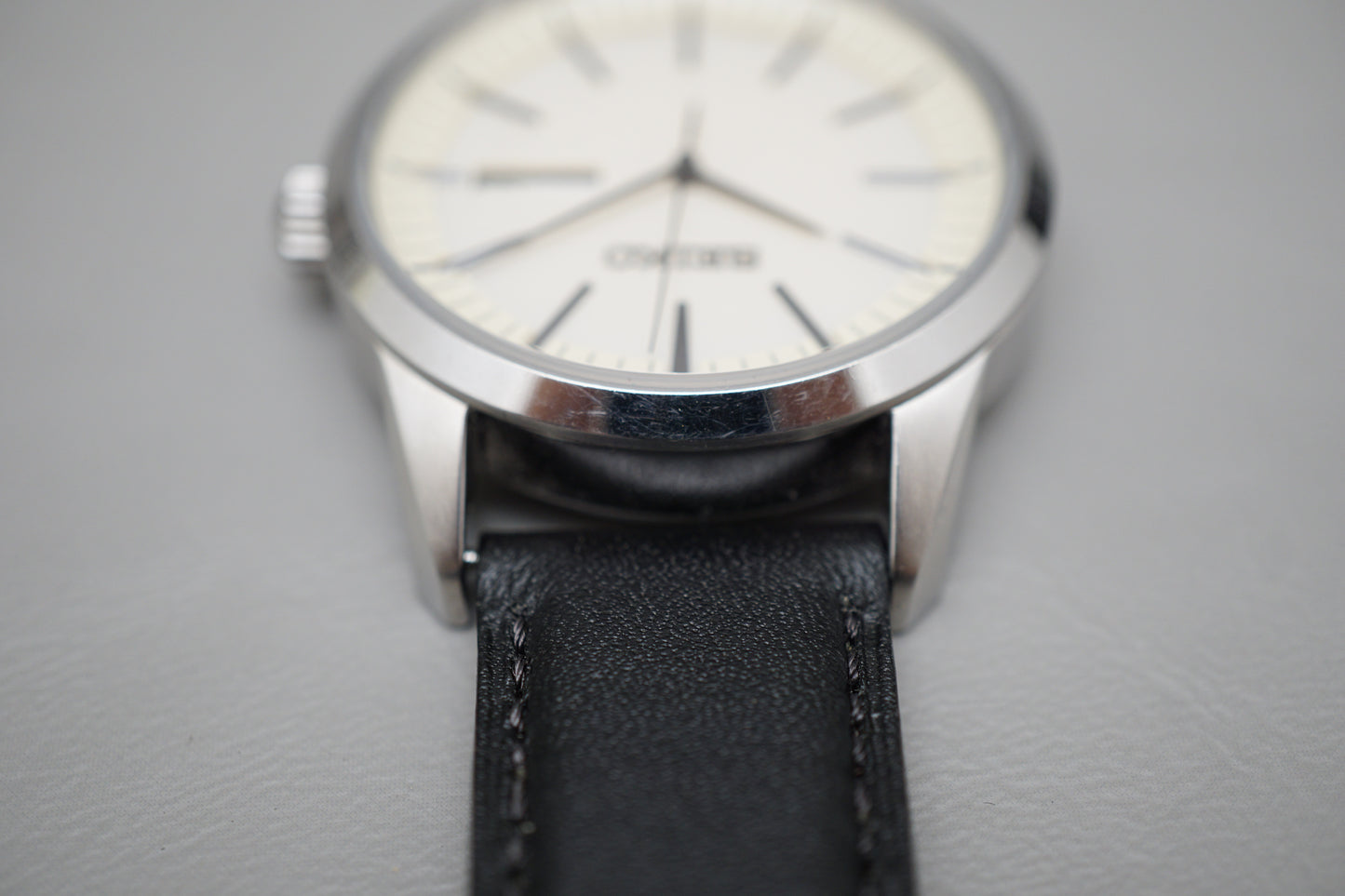 Seiko Selection SBPX125 V158 White Dial JDM Solar Quartz Watch